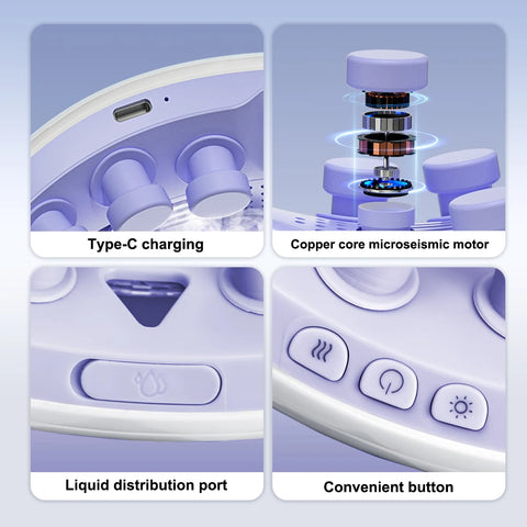 Electric Eye Steam Massager Nano Steam Eye Mask Hot Compress Glasses Steamer Bluetooth Relief Dry Eye Fatigue Dark Circles Tired