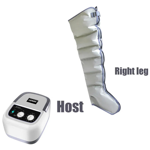 6 chamber Air wave pressure Massager Pneumatic Boots Lymphatic Drainage Vacuum Pressure Massager feet arms and legs Recovery