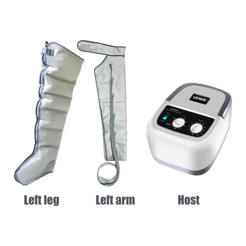 6 chamber Air wave pressure Massager Pneumatic Boots Lymphatic Drainage Vacuum Pressure Massager feet arms and legs Recovery