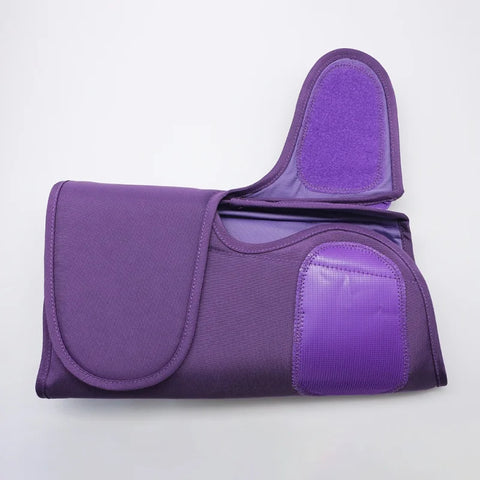 New Zipper style Easy Operation Heat Vibration Air Compression Wide Calf Massager For Circulation And Relaxation