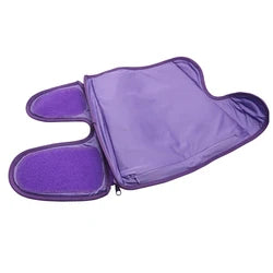 New Zipper style Easy Operation Heat Vibration Air Compression Wide Calf Massager For Circulation And Relaxation