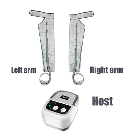 6 chamber Air wave pressure Massager Pneumatic Boots Lymphatic Drainage Vacuum Pressure Massager feet arms and legs Recovery